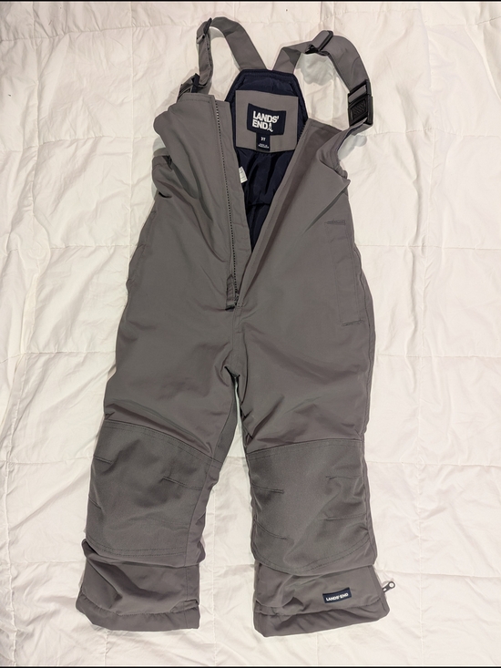 Lands' End Other - Lands' End Gray 3T Snow Pants with Adjustable Straps